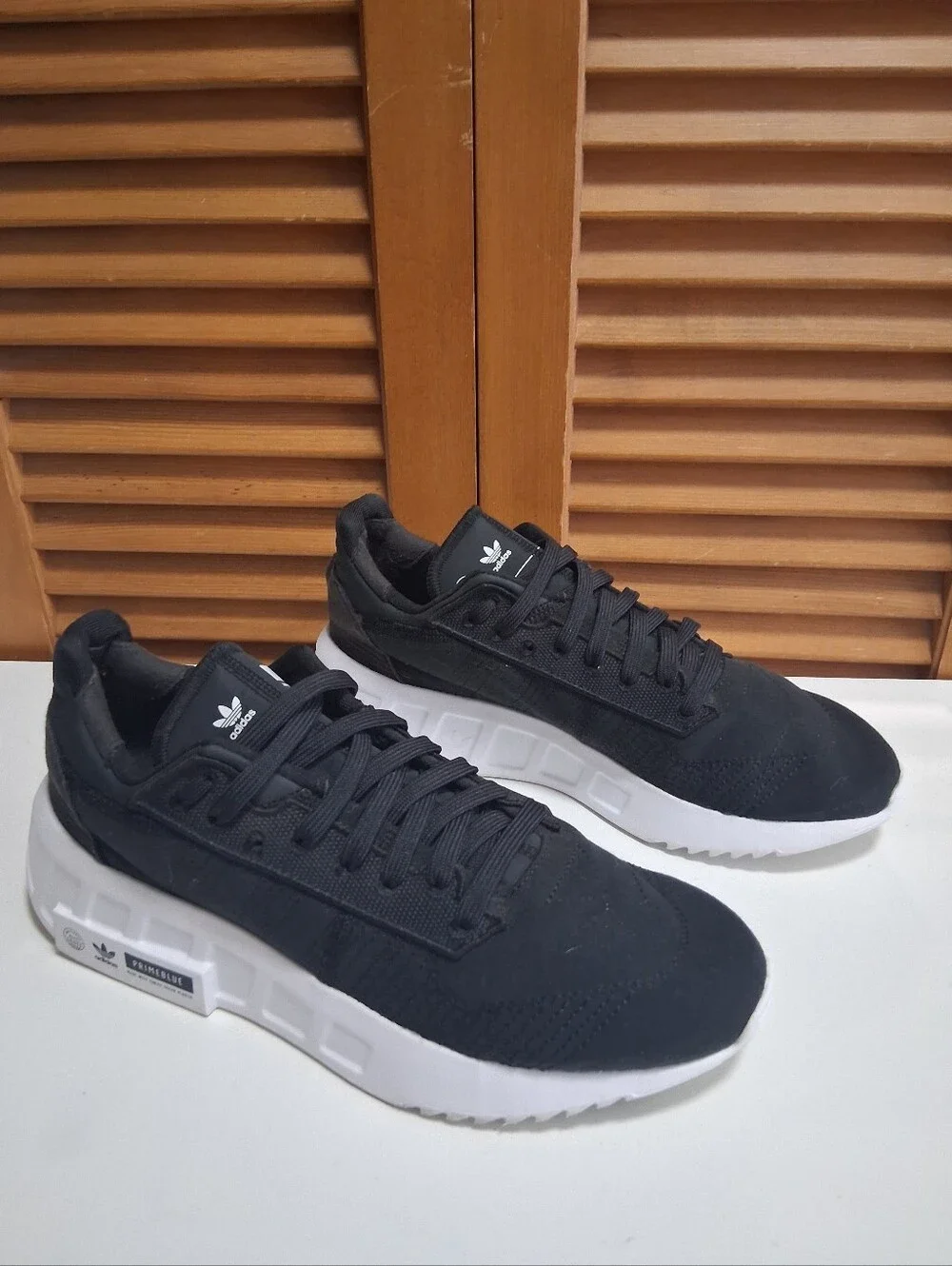 Adidas Geodiver PrimeBlue Core Black/ Cloud White Men's Sneaker * Size: 8